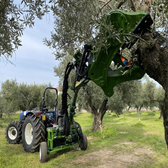 Semi-trailed harvester for olives,walnuts, pistacchios etc TR 50 SICMA