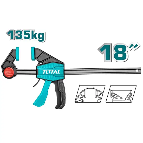 AUTOMATIC CLAMP CARPENTER 18'' TOTAL (THT1346801)