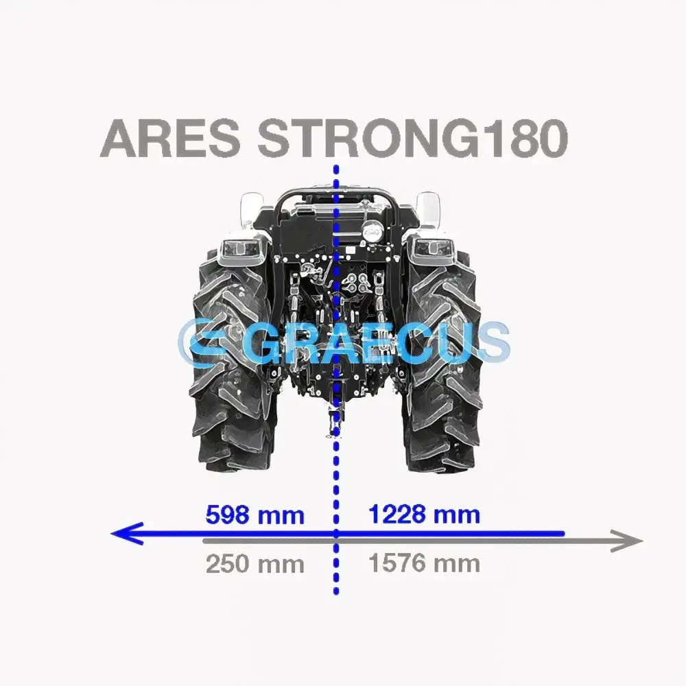 ΚΑΤΑΣΤΡΟΦΕΑΣ AGRIMAC B/T 1,80m ΜΕ ΜΕΤΑΤΟΠΙΣΗ GRAECUS ARES STRONG180P