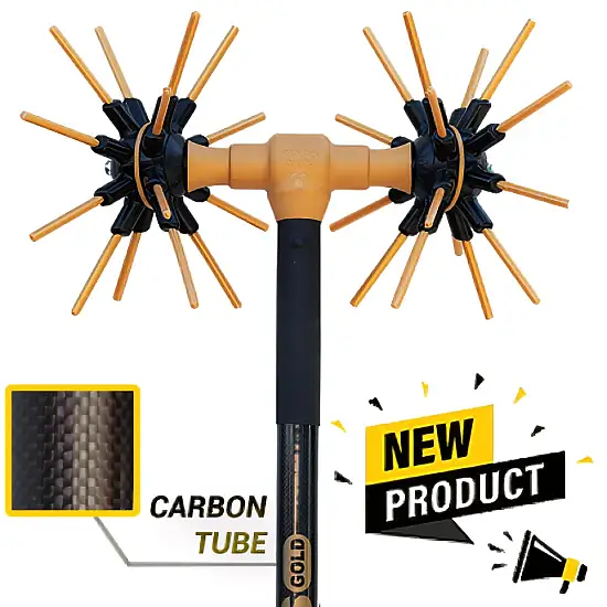 ΕΛΑΙΟΡΑΒΔΙΣΤΙΚΟ ΑΧΙΝΟΣ 2m MINOS GOLD 4X4 CARBON