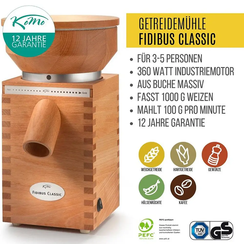 ΜΥΛΟΣ ΓΙΑ ΑΛΕΥΡΙ FIDIBUS CLASSIC