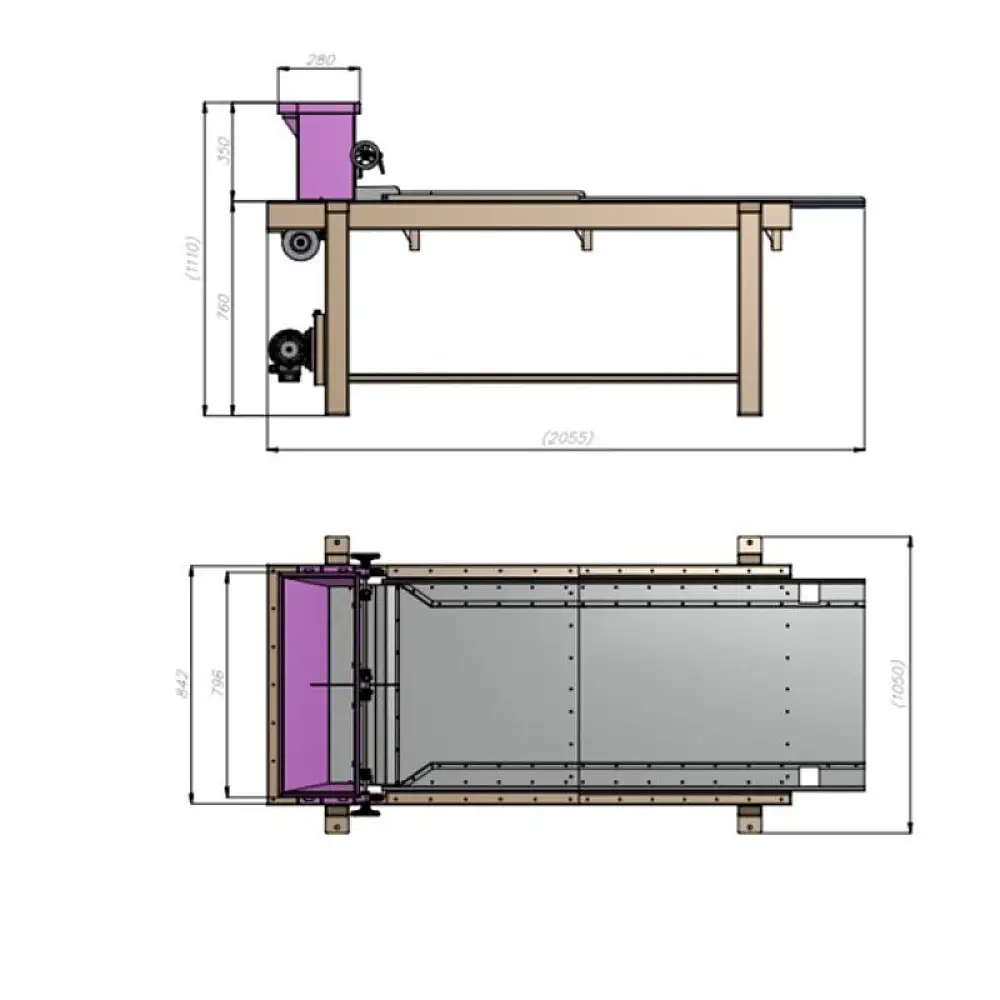 ΓΡΑΜΜΗ ΠΑΡΑΓΩΓΗΣ ΨΙΧΑΣ ΑΜΥΓΔΑΛΟΥ STR2 & STR50/2
