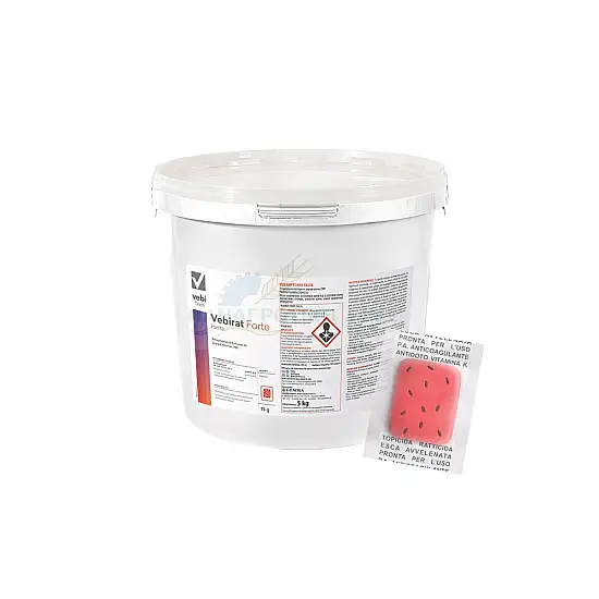 VEBIRAT BROMADIOLONE PASTA 5Kg - ΠΟΝΤΙΚΟΦΑΡΜΑΚΟ