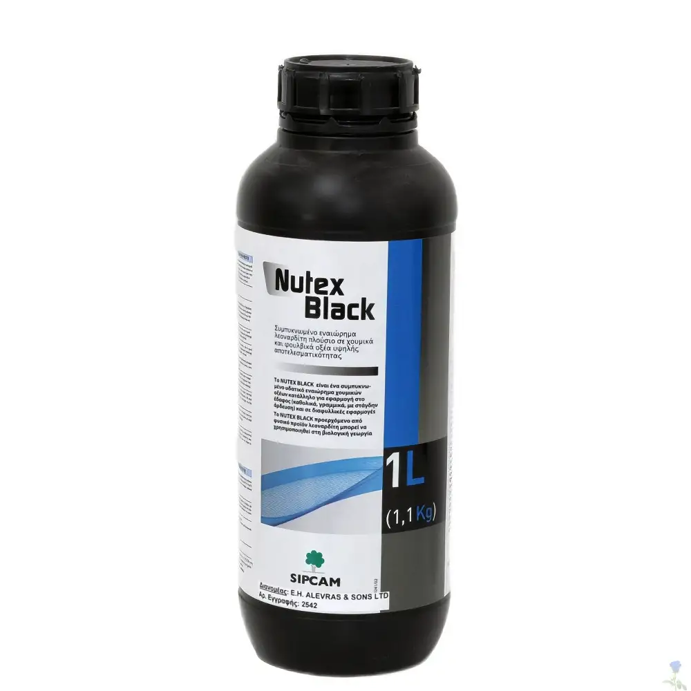 ΛΙΠΑΣΜΑ ΒΙΟΔΙΕΓΕΡΤΗΣ NUTEX BLACK 1LIT