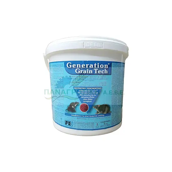 ΠΟΝΤΙΚΟΚΤΟΝΟ RATOREX - GENERATION GRAIN TECH ΣΙΤΑΡΙ 5KG